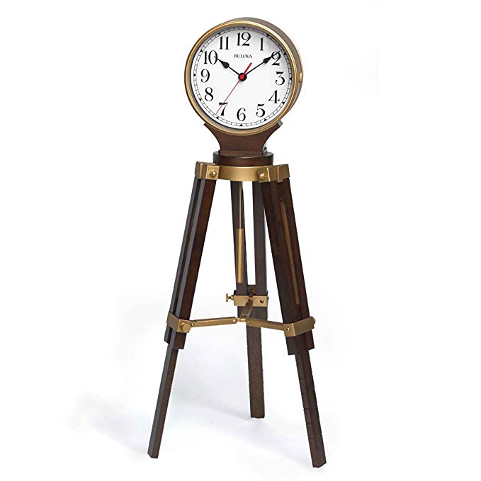 Bulova Rowayton Chiming Mantel Clock, Brown
